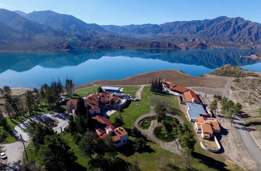Hotel Potrerillos desde el Aire